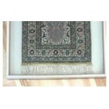 Beautiful Shadow Box Style Framed Tapestry