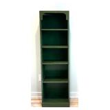 Thin Green Bookshelf