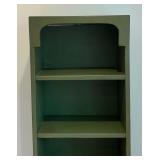Thin Green Bookshelf