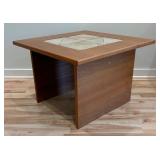 Gangso Mid Century MCM Vintage Danish Modern Teak Wood Ceramic Tile Coffee Table