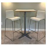 Pub Height Table and Chairs by Ikea