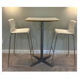 Pub Height Table and Chairs by Ikea
