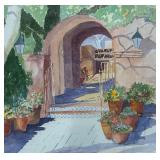 Framed Watercolor Painting by Herndon Grice