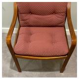 Vintage Mid Century Teak Accent Chair