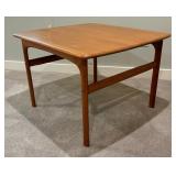 Vintage Mobler Rasmus Solberg Mid Century Modern Teak Accent Table