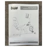 Body Champ Magnetic Recumbent Bicycle