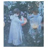 "Carnation, Lily, Rose" Print by John Singer Sargent