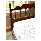 Vintage Queen Bed Headboard and Footboard
