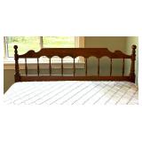 Vintage Queen Bed Headboard and Footboard