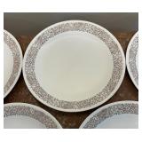 Seven Corelle Plates and Bowls