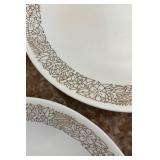 Seven Corelle Plates and Bowls