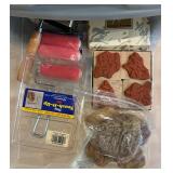 Organizational Cart with Crafting Supplies