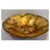 Beautiful Gold Foil Decorative Bowl