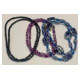 Three Gorgeous Beaded Necklaces