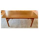 Mid-Century Modern Norwegian Wood Coffee Table