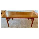 Mid-Century Modern Norwegian Wood Coffee Table