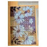 Three Small Throw Rugs