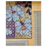 Three Small Throw Rugs