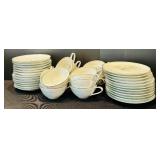 Large Vintage Set of China Noritake China Candice Pattern
