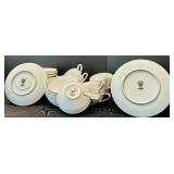 Large Vintage Set of China Noritake China Candice Pattern