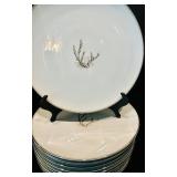 Large Vintage Set of China Noritake China Candice Pattern