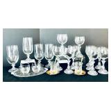 Gorgeous Glass Including Mikasa Champaign Flutes, Wine Glasses, Tea Glasses and More!