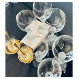 Gorgeous Glass Including Mikasa Champaign Flutes, Wine Glasses, Tea Glasses and More!