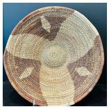 Three Vintage Native American Decorative Wall Hanging Baskets or Basket "Shield of the Worrier"