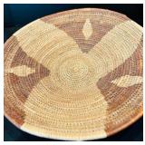 Three Vintage Native American Decorative Wall Hanging Baskets or Basket "Shield of the Worrier"