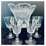 Ready to Host! Vintage IITTALA Nuutajarvi FLORAn Vase, Cordial Glass Lead Crystal, Glass Blown Bowl and More