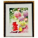 Wall Art Framed "Summer Delights" by Lorraine Dougherty