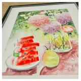 Wall Art Framed "Summer Delights" by Lorraine Dougherty