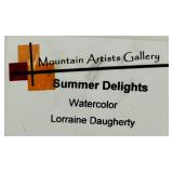 Wall Art Framed "Summer Delights" by Lorraine Dougherty