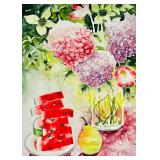 Wall Art Framed "Summer Delights" by Lorraine Dougherty