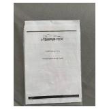 Tempur-Pedic Full Size Bed Frame and Accessories