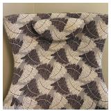 Ikea Leaf Print Upholstered Arm Chair