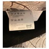 Ikea Leaf Print Upholstered Arm Chair