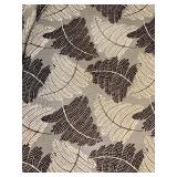 Ikea Leaf Print Upholstered Arm Chair