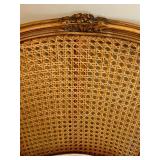 Vintage Rounded Back Accent Arm Chair