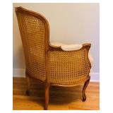 Vintage Rounded Back Accent Arm Chair