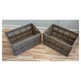 Four Foldable Storage Bins