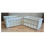 Four Foldable Storage Bins