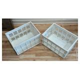 Four Foldable Storage Bins