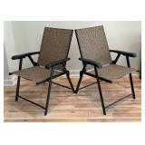 Two Great Folding Patio Chairs