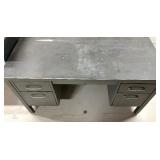 Vintage Metal Desk