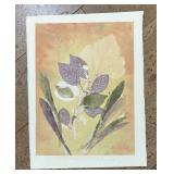 Fine Floral Unframed Print
