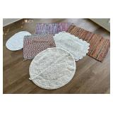 Variety of Decorative Throw Rugs