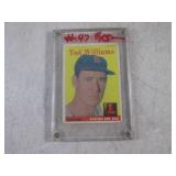 (CNTR) 1958 Topps Ted Williams Card...