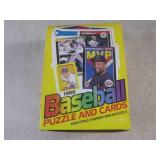 (EC1) Box Donruss 1989 Baseball Puz...