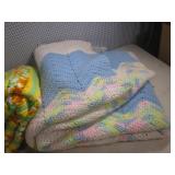 (EW3) 3 Knit Blankets...